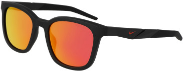 Nike NIKE RADEON 2 P FV2407 sunglasses in Matte Black/Red