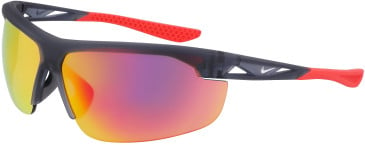 Nike NIKE WINDTRACK M FV2398 sunglasses in Matte Dark Grey/Red