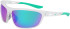 Nike NIKE WINDTRACK RUN EV24003 sunglasses in Matte Clear/Green