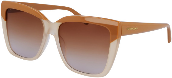 Salvatore Ferragamo SF1102S sunglasses in Caramel
