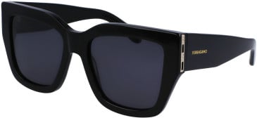 Salvatore Ferragamo SF1104S sunglasses in Black
