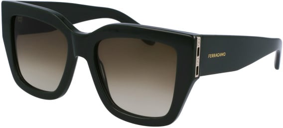 Salvatore Ferragamo SF1104S sunglasses in Dark Green