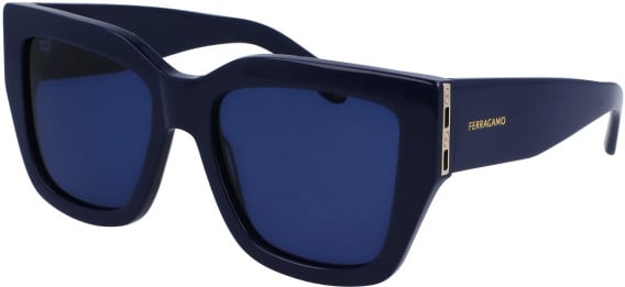 Salvatore Ferragamo SF1104S sunglasses in Navy Blue