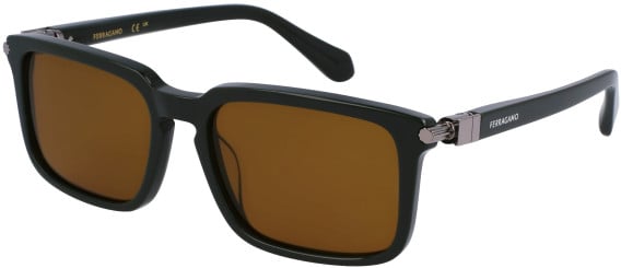 Salvatore Ferragamo SF1110S sunglasses in Dark Green