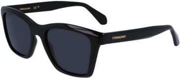 Salvatore Ferragamo SF2001S sunglasses in Black