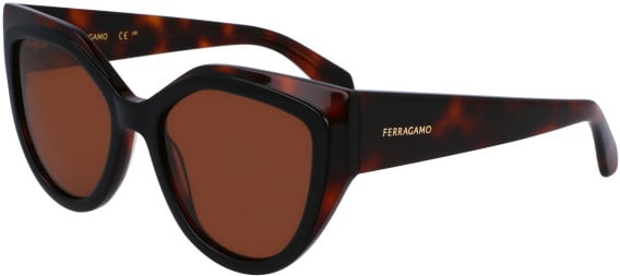 Salvatore Ferragamo SF2004S sunglasses in Tortoise/Black