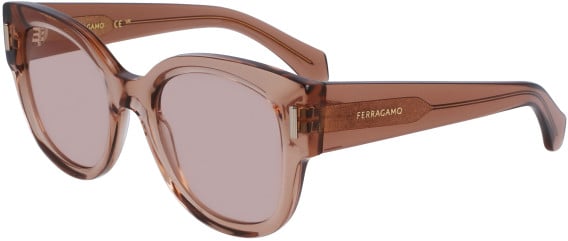 Salvatore Ferragamo SF2007S sunglasses in Transparent Nude