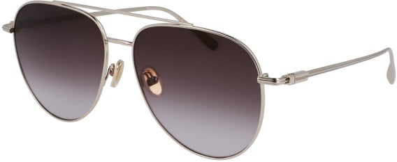 Salvatore Ferragamo SF308S sunglasses in Gold/Brown
