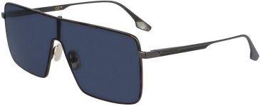 Victoria Beckham VB238S sunglasses in Gun/Midnight Blue