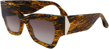 Victoria Beckham VB662S sunglasses in Translucent Horn
