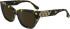 Victoria Beckham VB668S sunglasses in Black Yellow Havana