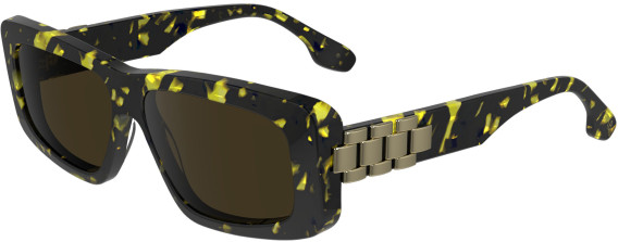 Victoria Beckham VB669S sunglasses in Black Yellow Havana