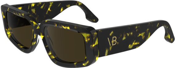 Victoria Beckham VB670S sunglasses in Black Yellow Havana
