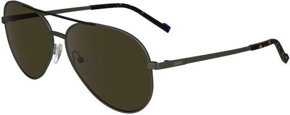 Zeiss ZS24150SP sunglasses in Matte Black/Dark Gun