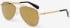 CR7 GS001 sunglasses in Gold
