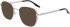 Converse CV1013 sunglasses in Satin Silver/Bordeaux