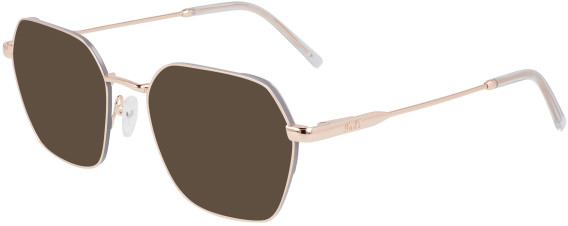 DKNY DK1033 sunglasses in Rose Gold