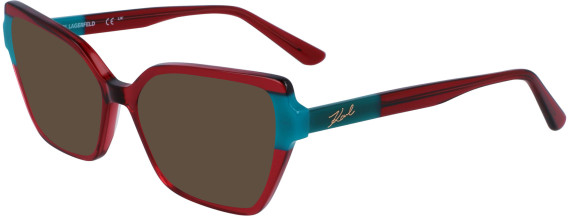 Karl Lagerfeld KL6131 sunglasses in Wine/Green