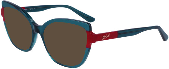 Karl Lagerfeld KL6132 sunglasses in Green/Cherry