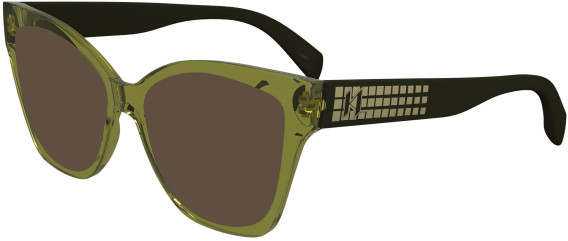 Karl Lagerfeld KL6150 sunglasses in Khaki