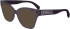 Karl Lagerfeld KL6150 sunglasses in Violet