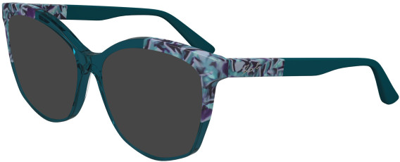 Karl Lagerfeld KL6154 sunglasses in Blue/Marble Blue