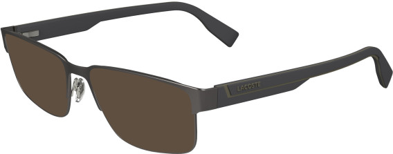 Lacoste L2298-56 sunglasses in Matte Dark Gunmetal