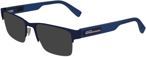 Lacoste L2299 sunglasses in Matte Blue