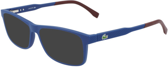 Lacoste L2876-53 sunglasses in Blue Matte