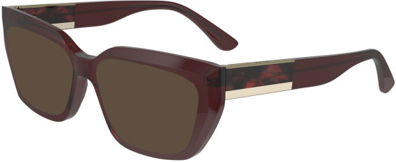 Lacoste L2934 sunglasses in Transparent Burgundy