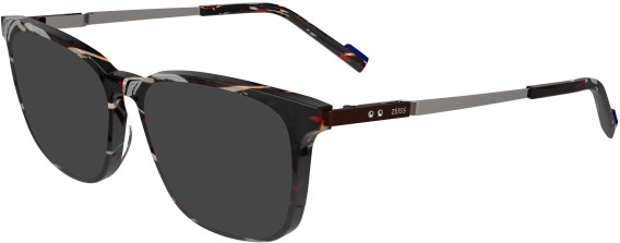 Zeiss ZS23717 sunglasses in Striped Brown/Grey