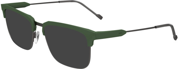 Zeiss ZS24148 sunglasses in Satin Khaki/Dark Ruthenium