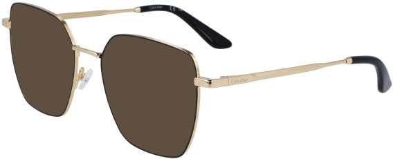 Calvin Klein CK24105 sunglasses in Gold/Black