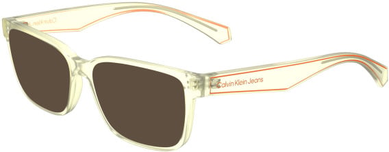 Calvin Klein Jeans CKJ24305 sunglasses in Yellow