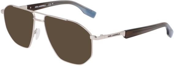 Karl Lagerfeld KL353 sunglasses in Silver