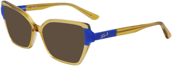 Karl Lagerfeld KL6131 sunglasses in Caramel/Blue