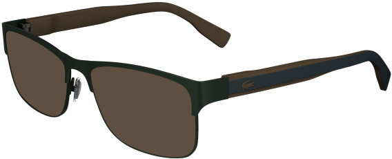 Lacoste L2294-57 sunglasses in Matte Green