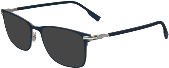 Lacoste L2300 sunglasses in Matte Blue