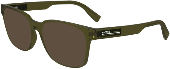 Lacoste L2947 sunglasses in Transparent Khaki