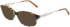Marchon NYC M-5027-54 sunglasses in Shiny Blue Tortoise