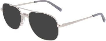 Marchon NYC M-9010-55 sunglasses in Shiny Silver