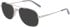 Marchon NYC M-9010-55 sunglasses in Shiny Silver