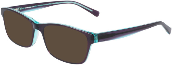 Marchon NYC M-CORNELIA 2-56 sunglasses in Smokey Grape