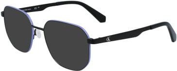 Calvin Klein Jeans CKJ23222 sunglasses in Black/Lilac