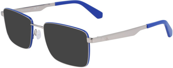 Calvin Klein Jeans CKJ23223 sunglasses in Silver/Blue