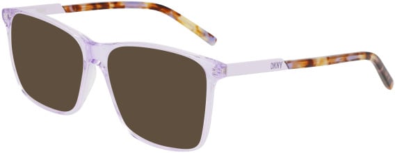 DKNY DK5067 sunglasses in Lilac Crystal