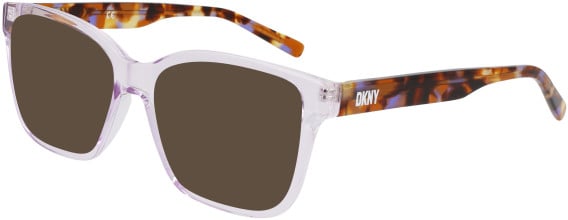 DKNY DK5069 sunglasses in Lilac Crystal
