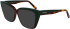 FERRAGAMO SF2939N sunglasses in Tortoise/Dark Green