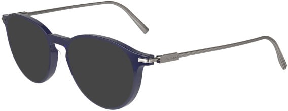 FERRAGAMO SF2976 sunglasses in Transparent Blue