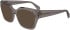 FERRAGAMO SF2983 sunglasses in Transparent Mauve